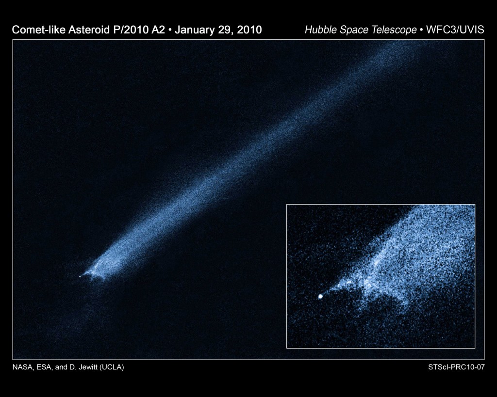 Asteroid collision